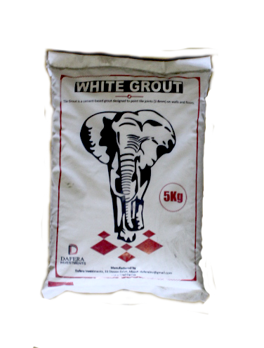 5kg White grout